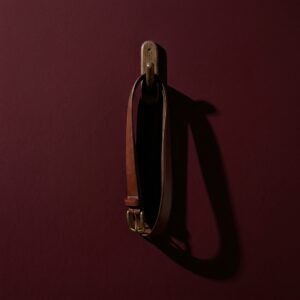 Ceinture fine en cuir pour femme